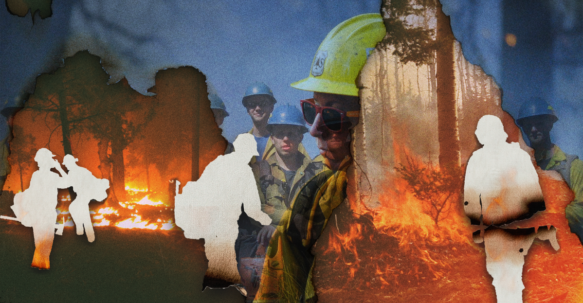 El gobierno literalmente le dice a los bomberos "La ayuda no está en camino"