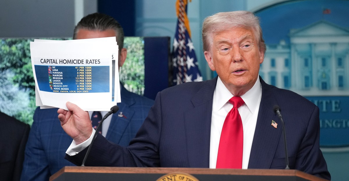 Por qué el crimen sigue siendo el mejor problema de Trump