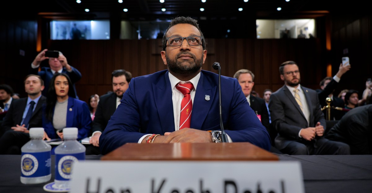 La semana extraña de Kash Patel