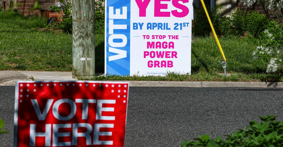 La campaña de manipulación de Trump acaba de chocar contra un muro azul en Virginia