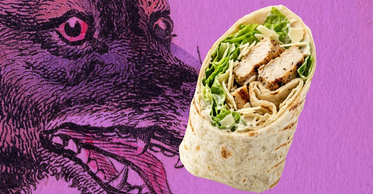 Por qué los wraps de pollo César son tan populares entre los millennials