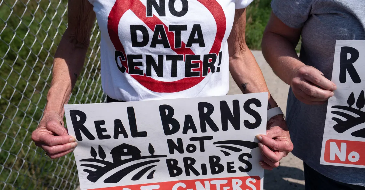 Se están construyendo centros de datos en todo Estados Unidos, y los estadounidenses están hartos. Está sacudiendo las elecciones de 2026.